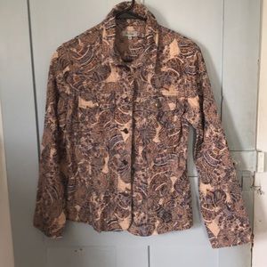 Analogy Jean jacket with cowboy styling